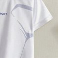 thumbnail image 7 of Child Boy 4-10T Athletic Outfit Sets Boys, Short Sleeve 2 Piece Summer T-Shirts with Shorts Football Gibobby,7-8 Years,White, 7 of 7
