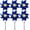Blue, variant on Minzimin Sparkly Reflective Pinwheels with Stakes, Wind Spinners Outdoor Bird Scare Devices, Foil Pin Wheel Holographic Whirl Windmill for Yard Garden Decor Garden Wind Spinner 6 Packs