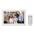 thumbnail image 4 of Digital Photo Frame White 13in HD Smart Video Music Playing Electronic Picture Frame With Remote Control 100?240V EU Plug, 4 of 5