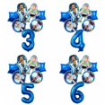 thumbnail image 2 of 7pcs Toy Story Tema Buzz Lightyear Woody Foil Globos Niños 32inch Número Globo Fiesta De Cumpleaños Decoración Cartoon Juguetes, 2 of 4