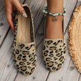 thumbnail image 2 of Women’s Knit Flats Slip On Casual Round Toe Comfort Lightweight Walking Shoes, 2 of 8