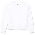 thumbnail image 2 of Hanes Girls ComfortSoft EcoSmart Crewneck Sweatshirt, M, White, 2 of 10