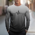 thumbnail image 1 of Blusas y camisas de manga larga con cuello redondo, moda casual para hombre, camisetas deportivas estampadas, blusas de manga larga con cuello redondo, camisas, blusas para hombre, blusa de poliéster, 1 of 5