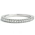 thumbnail image 2 of Pompeii 14K White Gold VS Diamond Wedding Anniversary Ring (F,VS), 2 of 3