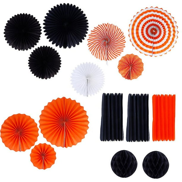 15 piezas de adornos de papel de Halloween para decoraciones de Halloween