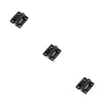 thumbnail image 2 of Transemion 1/2/3/5 Position Control Hinge Replacement Plastic Torques Hinges Lock Security Furniture Window Cabinet Free-Stop Damping Black 3PCS, 2 of 6