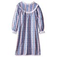 thumbnail image 3 of Lanz Girls' Nightgown Ruffle Granny Gown Long Sleeve Pajama, 3 of 3