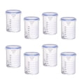 thumbnail image 2 of Contenedores de pintura de 8 piezas, vasos de almacenamiento de pintura prácticos, ligeros y reutilizables 800 ml, 2 of 8