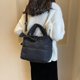 thumbnail image 5 of Bolso Hobo Algodón para Mujer Bolso Tipo Cartera Que Combina Con Bolso Compras (negro), 5 of 8