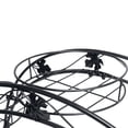 thumbnail image 4 of DAZONE Arch Metal Potted Plant Stand with 3 Holders Potted Plant Rack Organizer, 4 of 6