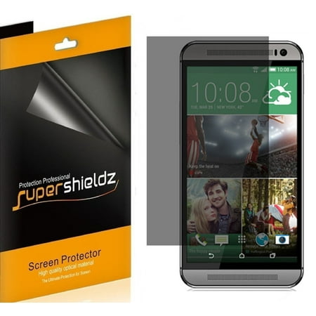 [2-pack] Supershieldz for HTC One M9 Privacy (Anti-Spy) Screen Protector