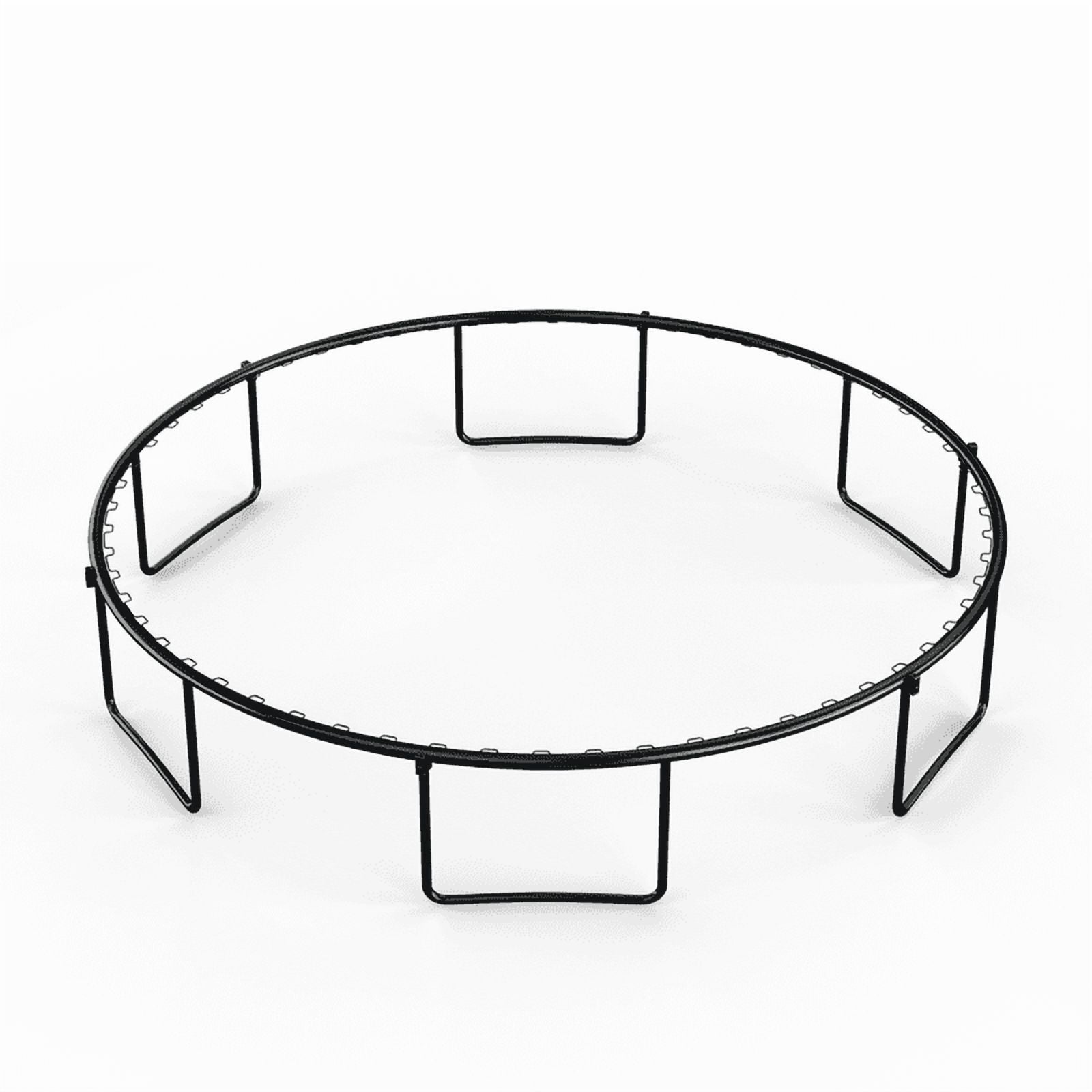 14FT Trampoline for Kids & Adults, Outdoor Recreational Trampoline with Enclosed Safety Net, Ladder & Shoe Bag, Bungee Spring Trampoline for Backyard, Heavy-Duty Galvanized Steel Frame Green