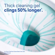 Clorox Toilet Bowl Cleaner Clinging Bleach Gel, Ocean Mist, 24 Fluid Ounces