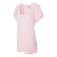 thumbnail image 2 of Bella-Canvas B8801 Womens Flowy Raglan Tee, Soft Pink - 2X, 2 of 5