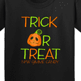 thumbnail image 4 of Inktastic Trick or Treat Now Gimme Candy with Halloween Pumpkin Youth T-Shirt, 4 of 5