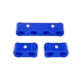 thumbnail image 4 of Unique Bargains 4 Set 8mm Car Auto Engine Spark Plug Wire Separator Looms Divider Organizer Clamp Aluminum Alloy Blue, 4 of 7