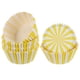 thumbnail image 1 of Uxcell 100-Pack Moldes de Cupcake Estándar para Hornear, Fundas para Cupcake Resistentes a la Grasa para Boda/Cumpleaños/Fiestas/ Navidad [Amarillo/Blanco], 1 of 6