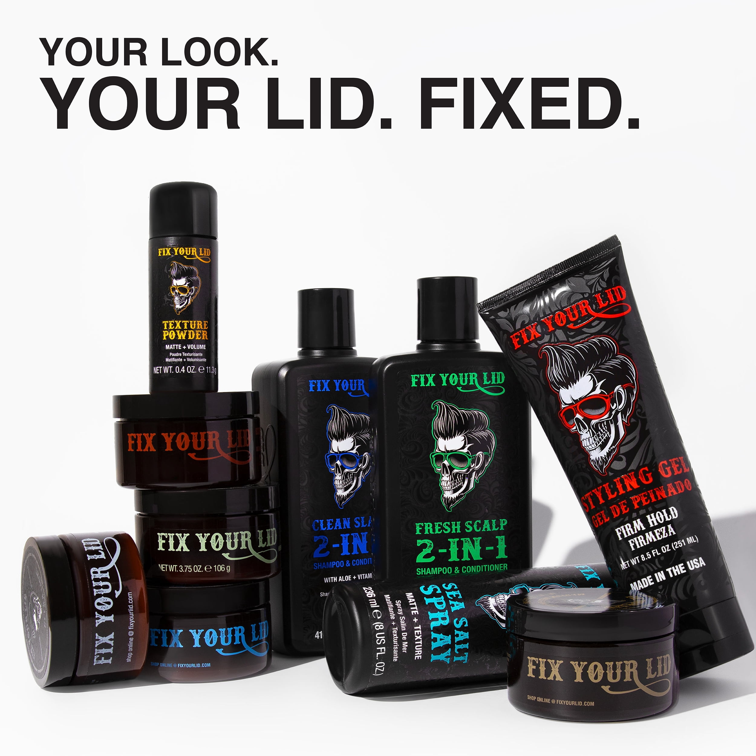 Fix Your Lid Sea Salt Spray, 8 us fl oz