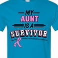 thumbnail image 4 of Inktastic My Aunt is a Survivor Breast Cancer Awareness T-Shirt, 4 of 5