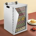 thumbnail image 2 of 18 Trays Food Dehydrator Machine Stainless Steel Adjustable Temp & Timer USA, 2 of 19
