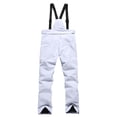 thumbnail image 4 of Men's Women's Insulated Snow Bib - Water Resistant Ski Overall Pants (S-3XL), 4 of 4