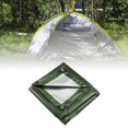thumbnail image 6 of Colaxi Camping Tarp Tent Floor Tent Carpet Mat with Holes Picnic and Beach Mat Waterproof Groundsheet Lightweight Camping Tent Tarp 2x2M, 6 of 9