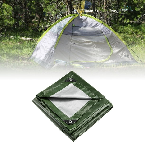 Bâche De Tente Légère – Nylon Imperméable, Anti-UV, 3 Tailles (2x1,43 / 2x2 / 3x2,9 M), Camouflage, Sac De Transport