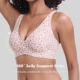 thumbnail image 2 of VRCOMFY Plus Size Wireless Bra for Women, Everyday Wear Push Up Full Coverage Bra, Comfortable Underwire-Free Bra with Breathable Fabric  Wide Side Wings, 2 of 6