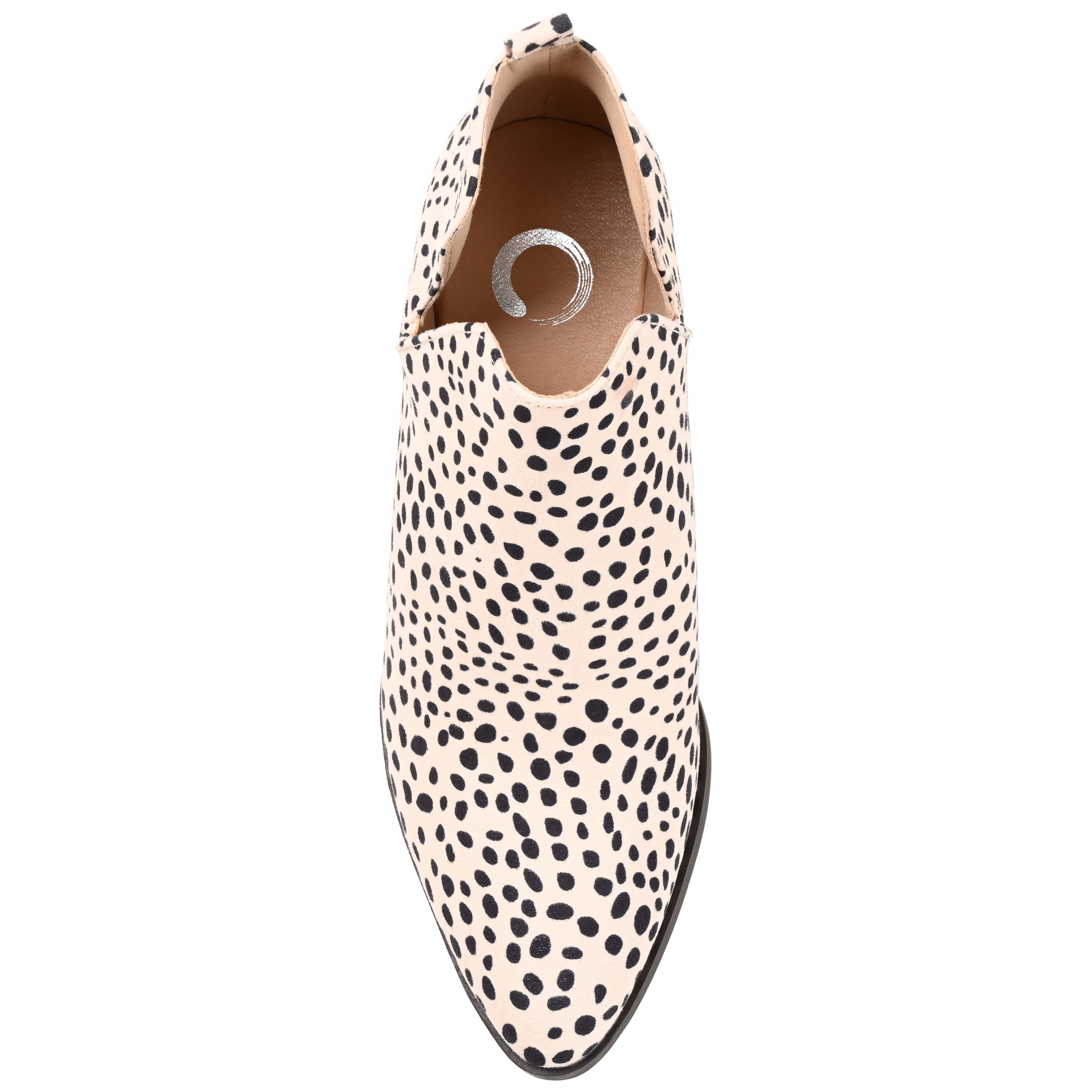 Journee Womens Lola Pull On Stacked Heel Booties, Widths Available