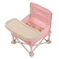 thumbnail image 4 of Infant Picnic Chair, Dining Outside High Reliability Foldable Infant Training Chair  For Home Standard Sakura Pink, 4 of 8