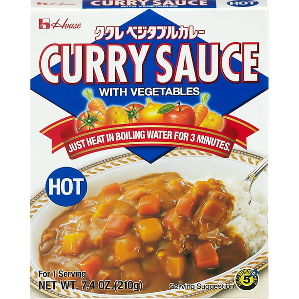 Curry Sauce with Vegetables Hot