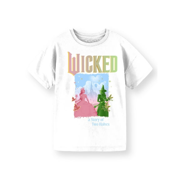 Wicked Story Girls Short Sleeve Graphic T-Shirt, Sizes 4-16