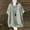 Gray 1, variant on TRUBKH Button Up Tops for Women Linen Shirts for Women Button Down Gauze Tees Button Down Shirts Gauze Tops for Women Basic Solid Tunic Tops Gray 1 M