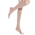thumbnail image 1 of Bas de Compression Hauteur Genou Bout Ouvert Hommes Femmes Soutien Bas 18-21mm, 1 of 3