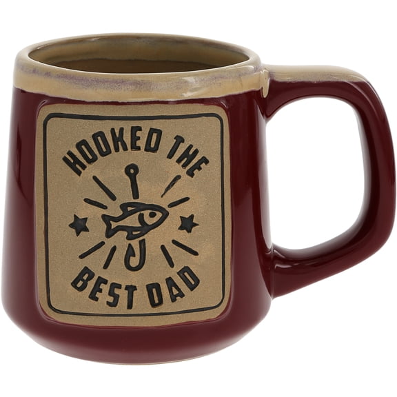 Pavilion Gift Company - Hooked Dad - 16 oz Mug