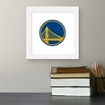 thumbnail image 4 of Gallery Pops NBA Golden State Warriors - Primary Logo Wall Art, White Framed Version, 12" x 12", 4 of 5