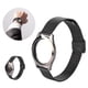 thumbnail image 4 of Correa de muñeca de acero, repuesto de pulsera, monitor de actividad física y sueño para Misfit Shine 2, color negro, 4 of 8