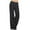 Black, variant on Pisexur Wide Leg Pants for Women, Casual Trousers Elastic Waist High Rise Solid Loose Long Pants Sweatpants Lounge Pants