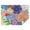 White-293, variant on Rectangle Boho Style Waterproof Tablecloth 60×84 Inch, Bohemian Colorful Floral Reusable Indoor/Outdoor Durable Table Cover for Party Kitchen Dinner Room Decor