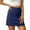 Blue, variant on Women's Athletic Skirt For Running Tennis Workout High Waisted Lightweight Comfortable Stretchy Sports Purple S