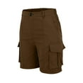 thumbnail image 4 of QIJUNTUO ​Women's Utility Multi Pocket Outdoor Shorts With Durable Construction For Trail Hiking Adventures And Camping Gear​ Brown, 4 of 8