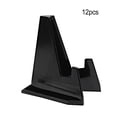 thumbnail image 6 of Linyer Pack of 12 Display Stand Mini Easel Stands Displays Mount Multifunctional Exhibition Supply Coin Exhibitions Coins Displaying Black, 6 of 6