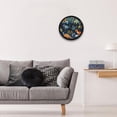thumbnail image 6 of Dinosaur 9.8-Inch Round Wall Clock, Silent Non-Ticking Digital Clock, Battery Operated, Easy-to-Read for Bedroom Living Room Kitchen Bathroom, Home Decor Wall Clocks, 6 of 6