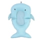 thumbnail image 5 of Bañera para lavabo para bebé, ajuste de rotación con hebilla de 3 vías, drenaje rápido, cojín para bañera para recién nacido de 0 a 6 meses, azul claro, 5 of 12