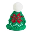 thumbnail image 3 of 4xMini Gorro De Punto Navideño, Suministros Para Fiestas, Manualidades Artísticas DIY, Decoración Navideña Bonita, Verde,, 3 of 8