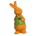 thumbnail image 1 of Figura de conejo de dibujos animados, escultura de animal, artesanía decorativa, regalo de resina Estilo D, 1 of 9