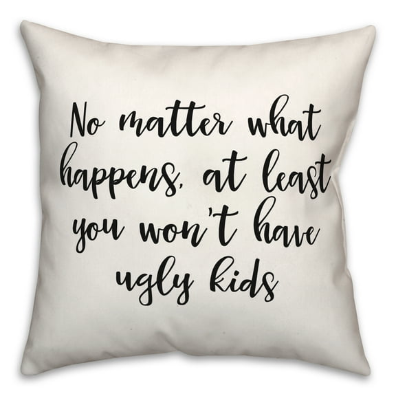 Creative Products Ugly 18x18 Spun Poly Pillow