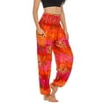 thumbnail image 4 of Ichuanyi Womens Yoga Pants, Men Women Thai Harem Trousers Boho Festival Hippy Smock High Waist Yoga Pants, 4 of 7