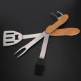 thumbnail image 3 of Juego De Herramientas Para Asar A La Parrilla Para Barbacoa, Juego De Herramientas Para Barbacoa Accesorios Para Parrilla Portátiles Compactos Tenedor Y Abrebotellas Con Mango ANGGREK HJ3111, 3 of 8