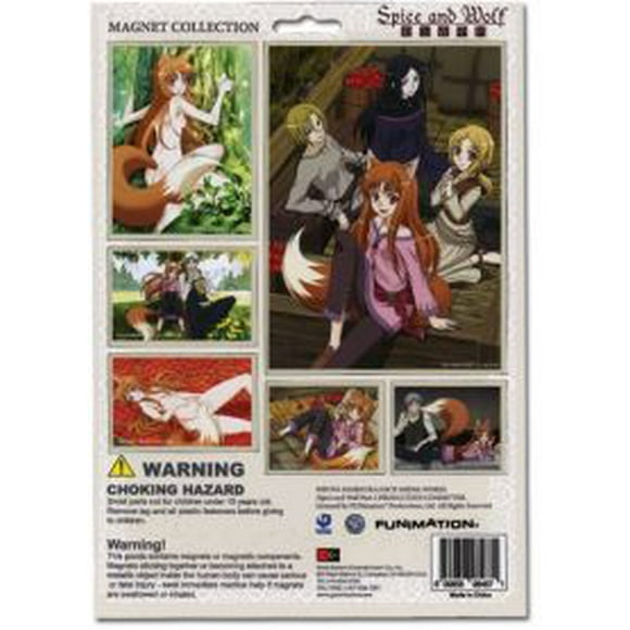 Magnet - Spice and Wolf - New Sheet Cutout Set Toys Anime Licensed ge8467